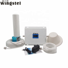 High Power Quad bands Mobile Signal Booster GSM 4G LTE Network Phone Signal Repeater 4 Band Mobile Amplifier with atnennas